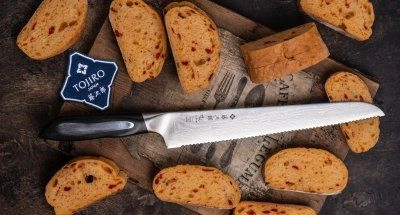 Фотография Кухонный Нож Хлебный TOJIRO FF-BR240 FF-BR240