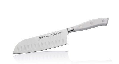 Кухонный Нож Японский Шеф Сантоку Hatamoto TW-003B