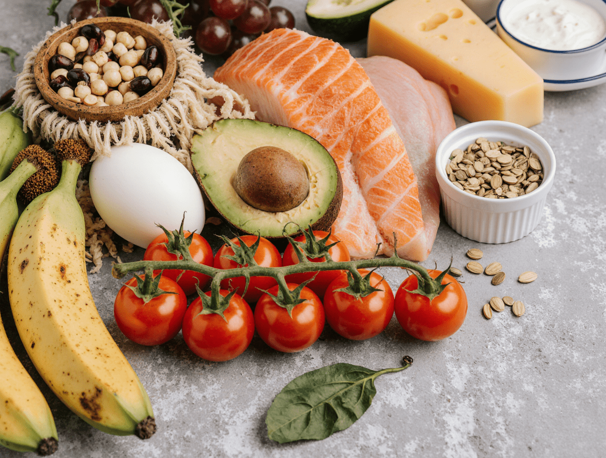 Нарезка продуктов для режима палеопитания