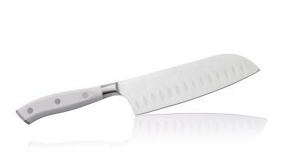 Фотография Кухонный Нож Японский Шеф Сантоку Hatamoto TW-003B