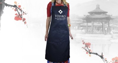 Фотография Кухонный фартук TOJIRO (чёрный) FT1