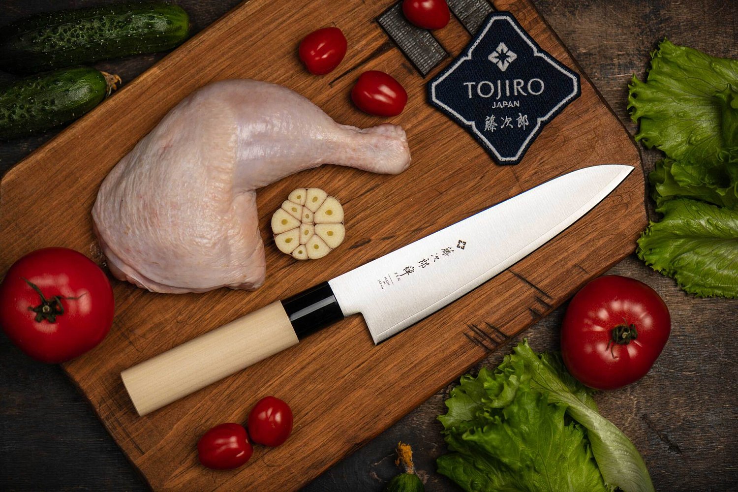 Кухонный Нож Шеф TOJIRO FD-563