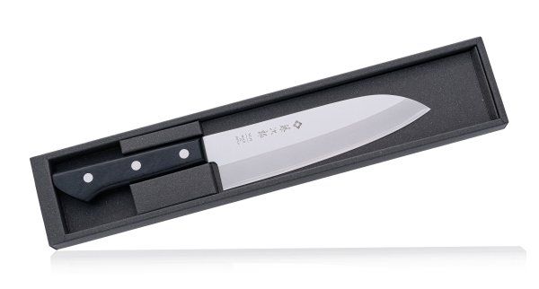 Фотография Кухонный Нож Японский Шеф Сантоку TOJIRO F-316