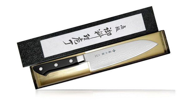 Фотография Кухонный Нож Японский Сантоку TOJIRO F-659