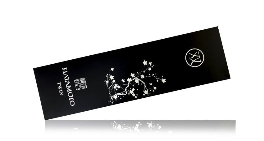 Фотография Кухонный Нож Японский Шеф Сантоку Hatamoto TW-003B