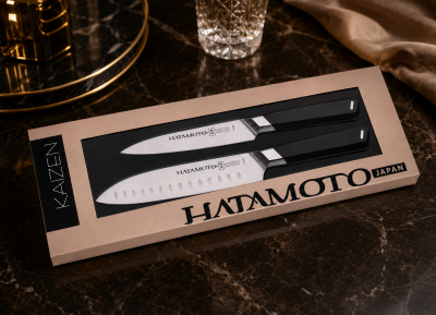 Фотография Набор ножей Hatamoto из 2 предметов HVT-0022SW HVT-0022SW