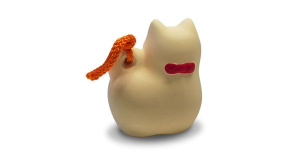 Фотография Фигурка колокольчик восточного гороскопа Собака, керамика, Япония