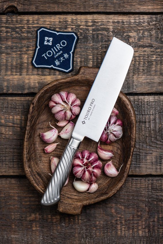 Фотография Кухонный Нож Накири TOJIRO F-894
