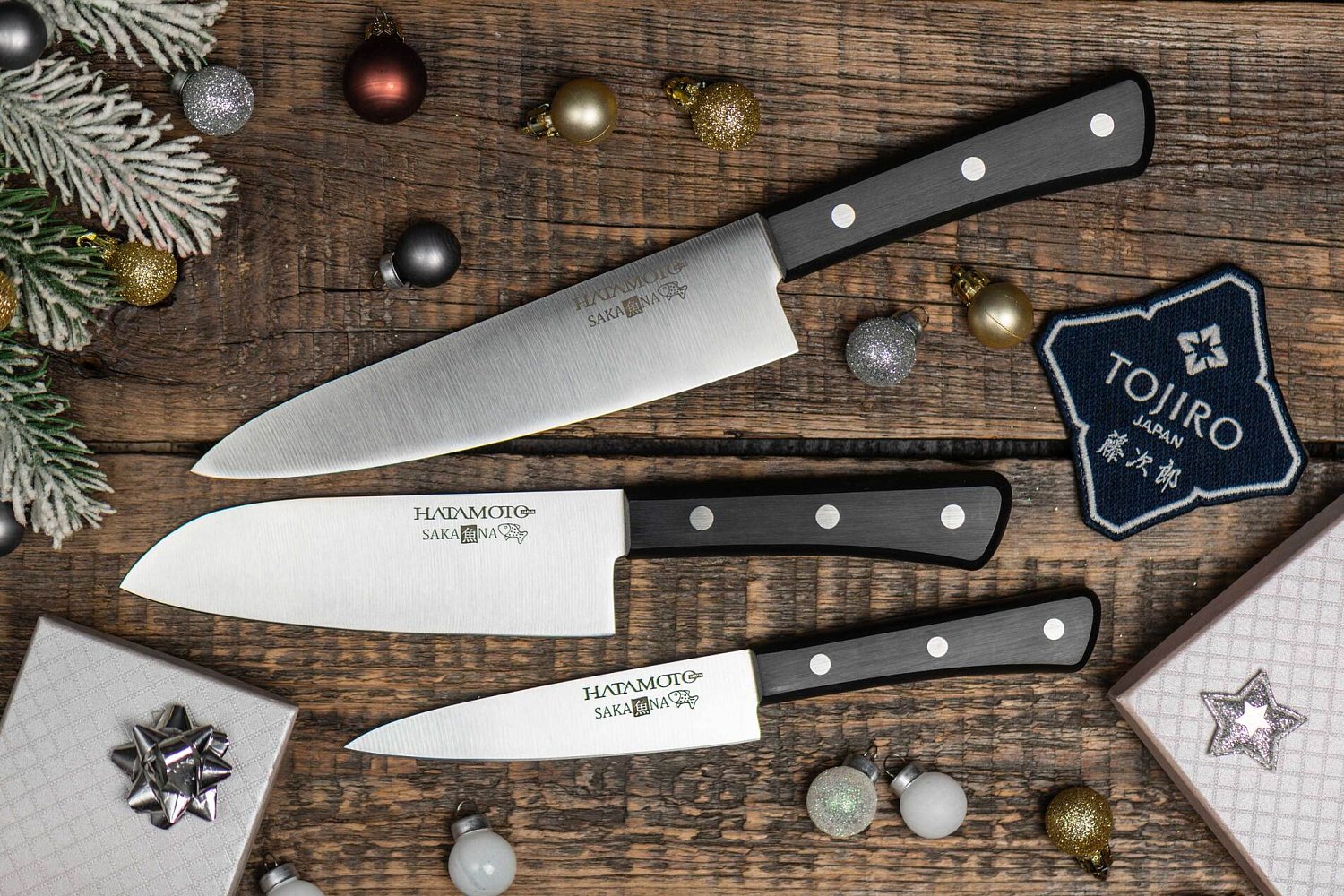 Набор ножей Hatamoto из 3 предметов JPS-002