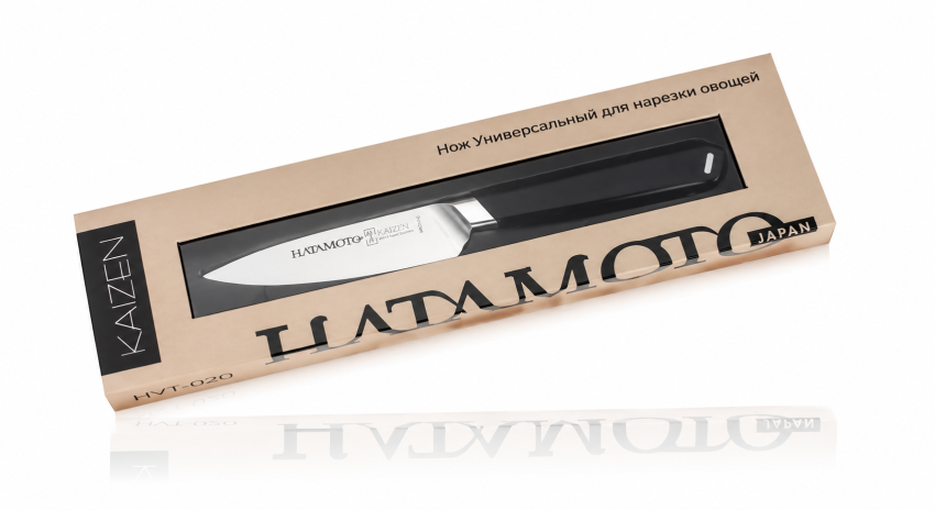 Фотография Нож овощной Hatamoto Kaizen HVT-020 HVT-020