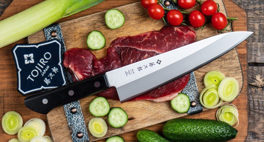Фотография Кухонный Нож Шеф TOJIRO F-317