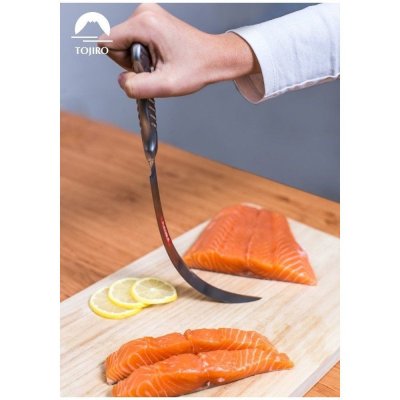 FD-705 Фотография Кухонный Нож для нарезки Слайсер Сверхгибкий TOJIRO FD-705