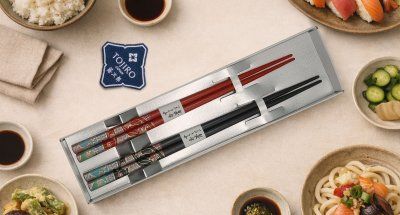 Фотография Палочки набор для еды Momijikawa (made in Japan)