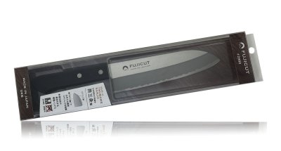 FC-1621 Фотография Кухонный Нож Японский Шеф Сантоку FUJI CUTLERY FC-1621