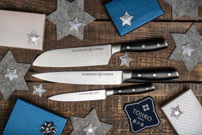 H00709 Фотография Набор ножей Hatamoto из 3 предметов H00709