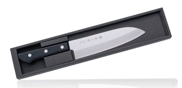 Фотография Кухонный Нож Японский Шеф Сантоку TOJIRO F-316