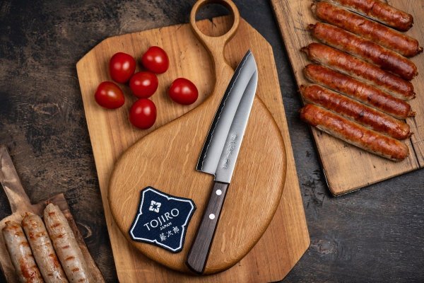 2003 Фотография Кухонный Нож Японский Шеф Сантоку Kanetsugu 2003