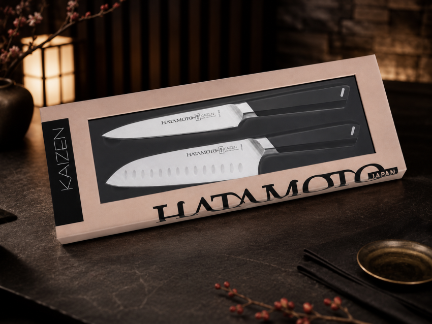 Фотография Набор ножей Hatamoto из 2 предметов HVT-0024SW HVT-0024SW
