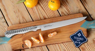 Фотография Кухонный Нож для нарезки слайсер TOJIRO FD-704
