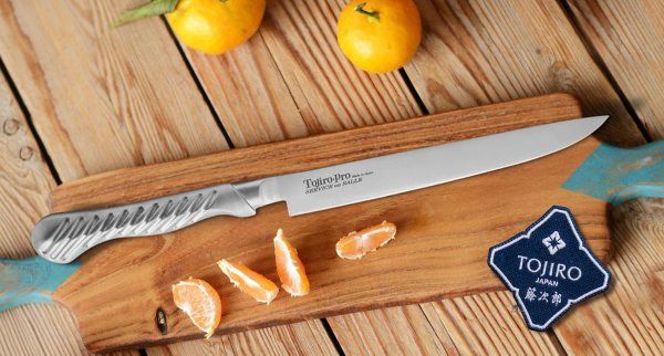 Фотография Кухонный Нож для нарезки слайсер TOJIRO FD-704