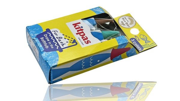 Фотография Набор мелков для ванны Kitpas Bath 3 цвета FB3C-T