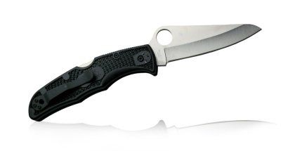 H1/FRN black Фотография Нож складной Spyderco H1/FRN черный
