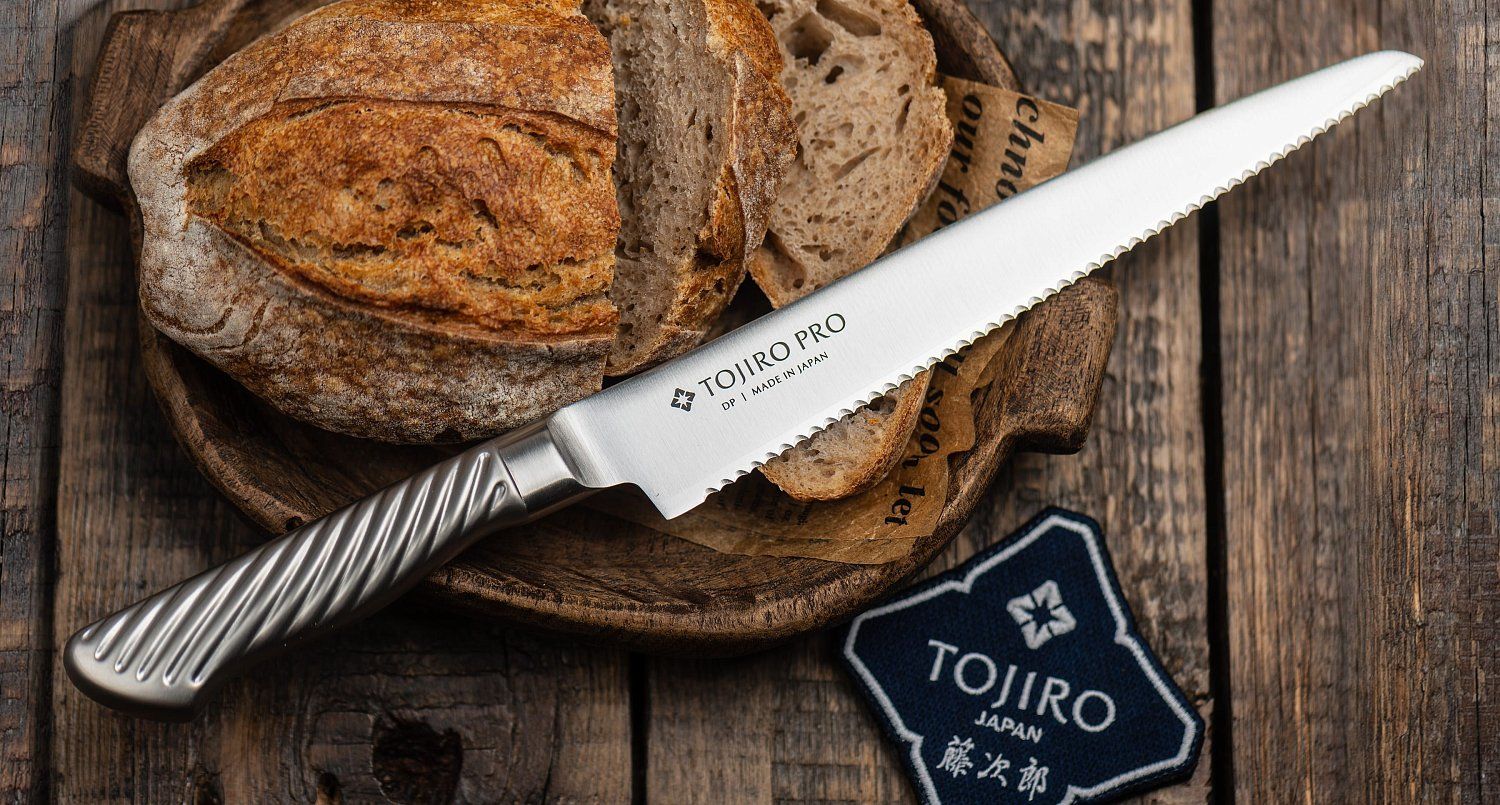 Кухонный Нож Хлебный TOJIRO F-629