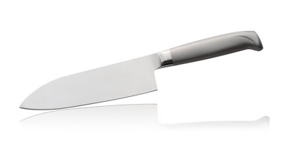 FC-61 Фотография Кухонный нож Японский Шеф Сантоку FUJI CUTLERY FC-61