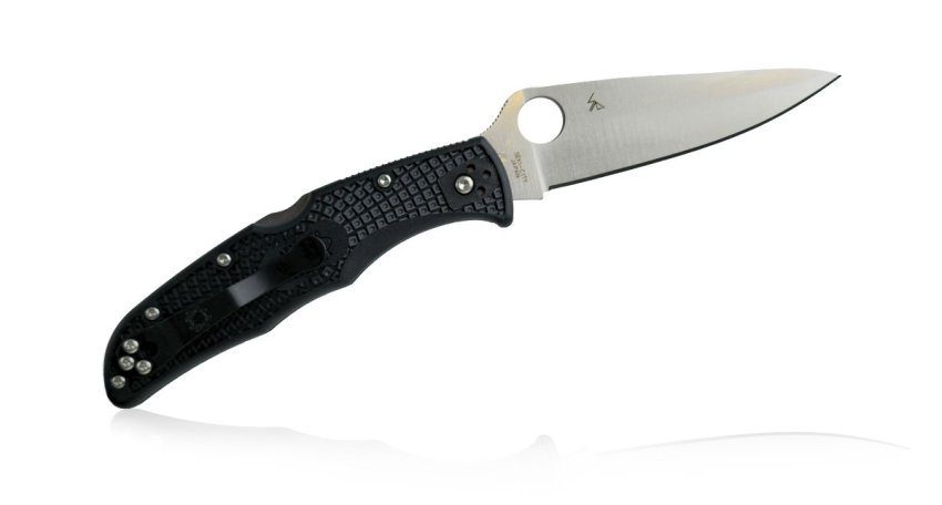 Фотография Нож складной VG-10/FRN Spyderco black