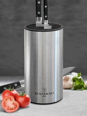 PWBS-15D-SLV Фотография Подставка для Ножей HATAMOTO PWBS-15D-SLV