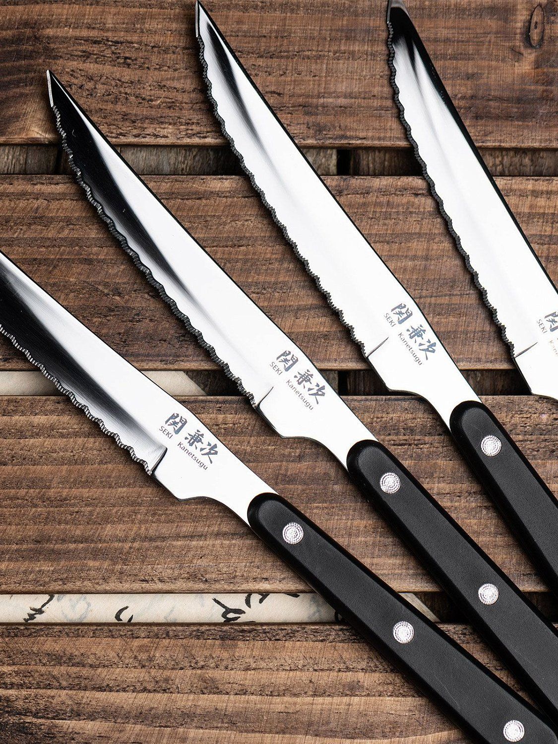 Набор Кухонных Ножей для стейков Hatamoto 1202-4
