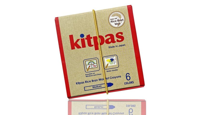 Набор мелков Kitpas Medium 6 цветов KMRW-6C