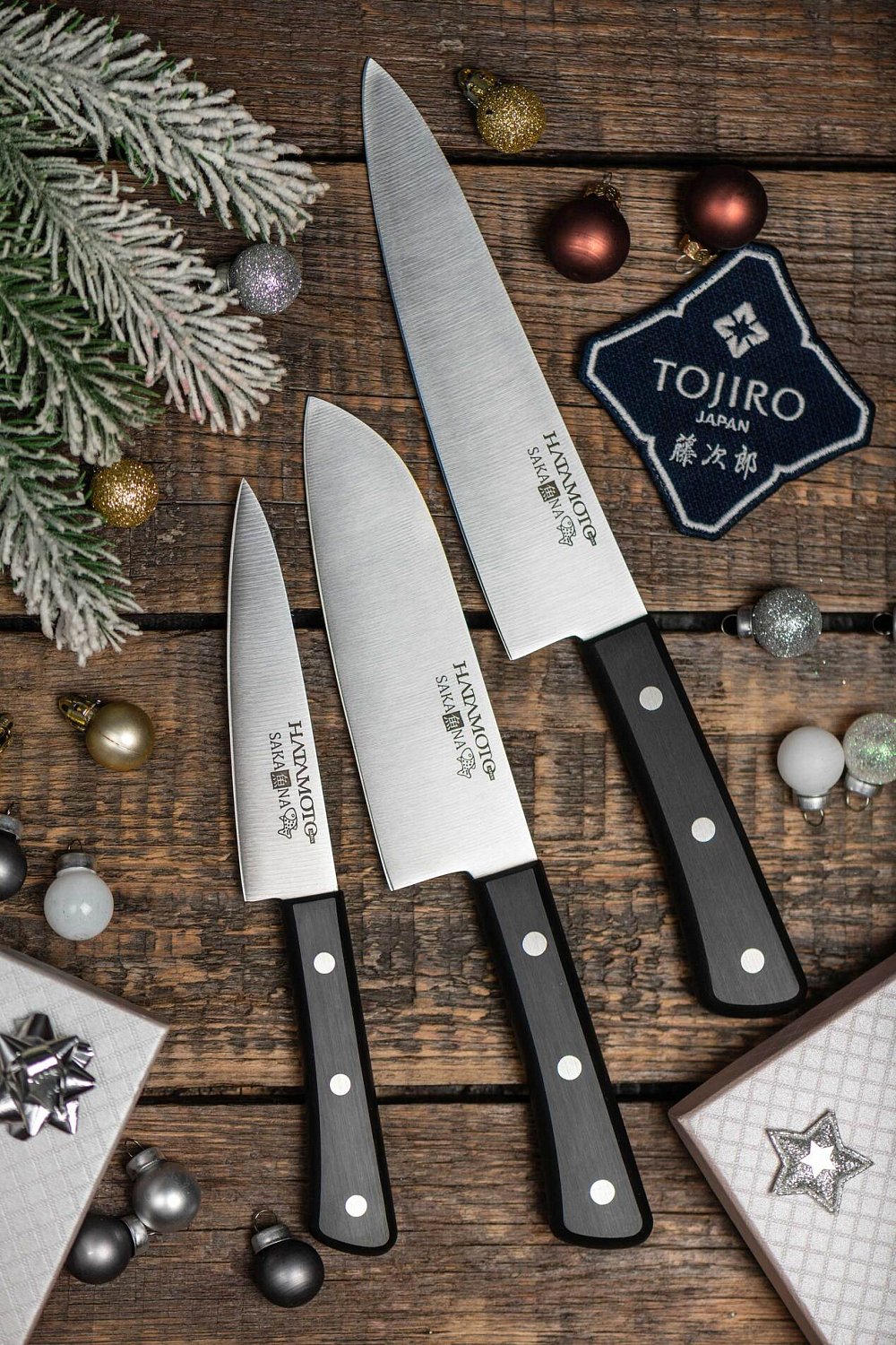 Набор ножей Hatamoto из 3 предметов JPS-002