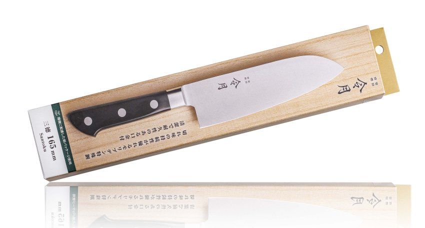 Фотография Кухонный Нож Японский Шеф Сантоку FUJI CUT FC-1051