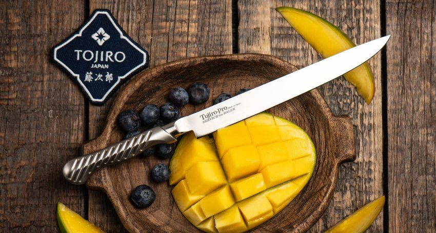 Фотография Кухонный Нож для нарезки слайсер TOJIRO FD-704