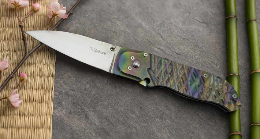 Фотография Нож складной Toru Shibuya TS-2414