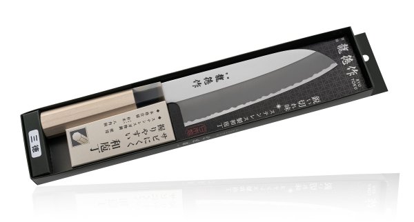 FC-579 Фотография Кухонный Нож Шеф Сантоку FUJI CUT FC-579