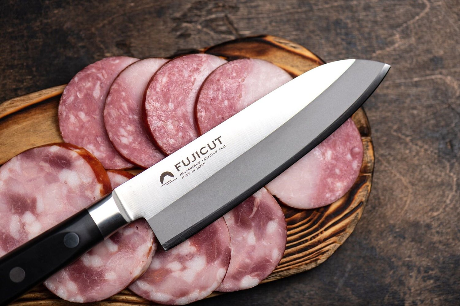 Кухонный Нож Японский Шеф Сантоку FUJI CUTLERY FC-1661