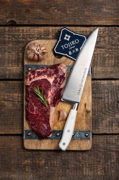 TW-002 Фотография Кухонный Нож Шеф Hatamoto TW-002