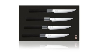 Набор Ножей для стейков KAI 67S-404 Набор Ножей для стейков KAI 67S-404