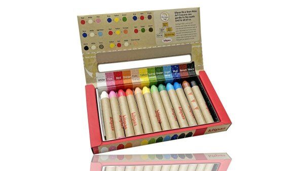 Фотография Набор мелков Kitpas (Китпас) 12 цветов KMRW-12C