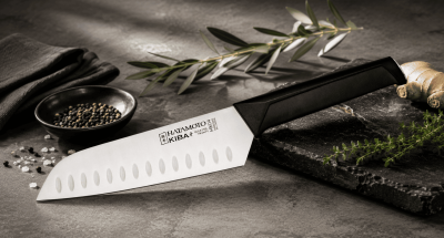Фотография Нож сантоку Hatamoto Kiba HK04 HK04