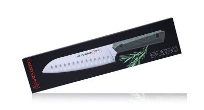 Фотография Кухонный Нож Японский Шеф Сантоку Hatamoto Edge ED-003B