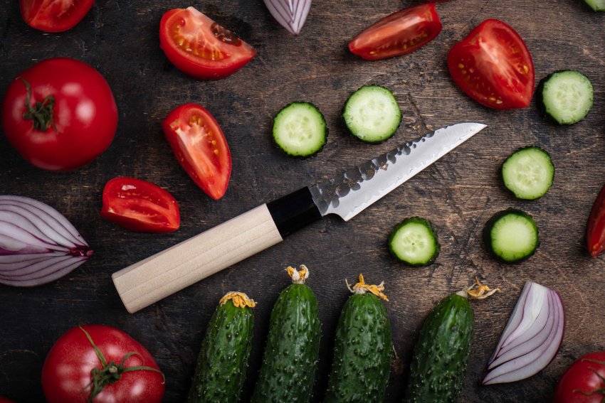 F-1110 Фотография Овощной Нож TOJIRO F-1110