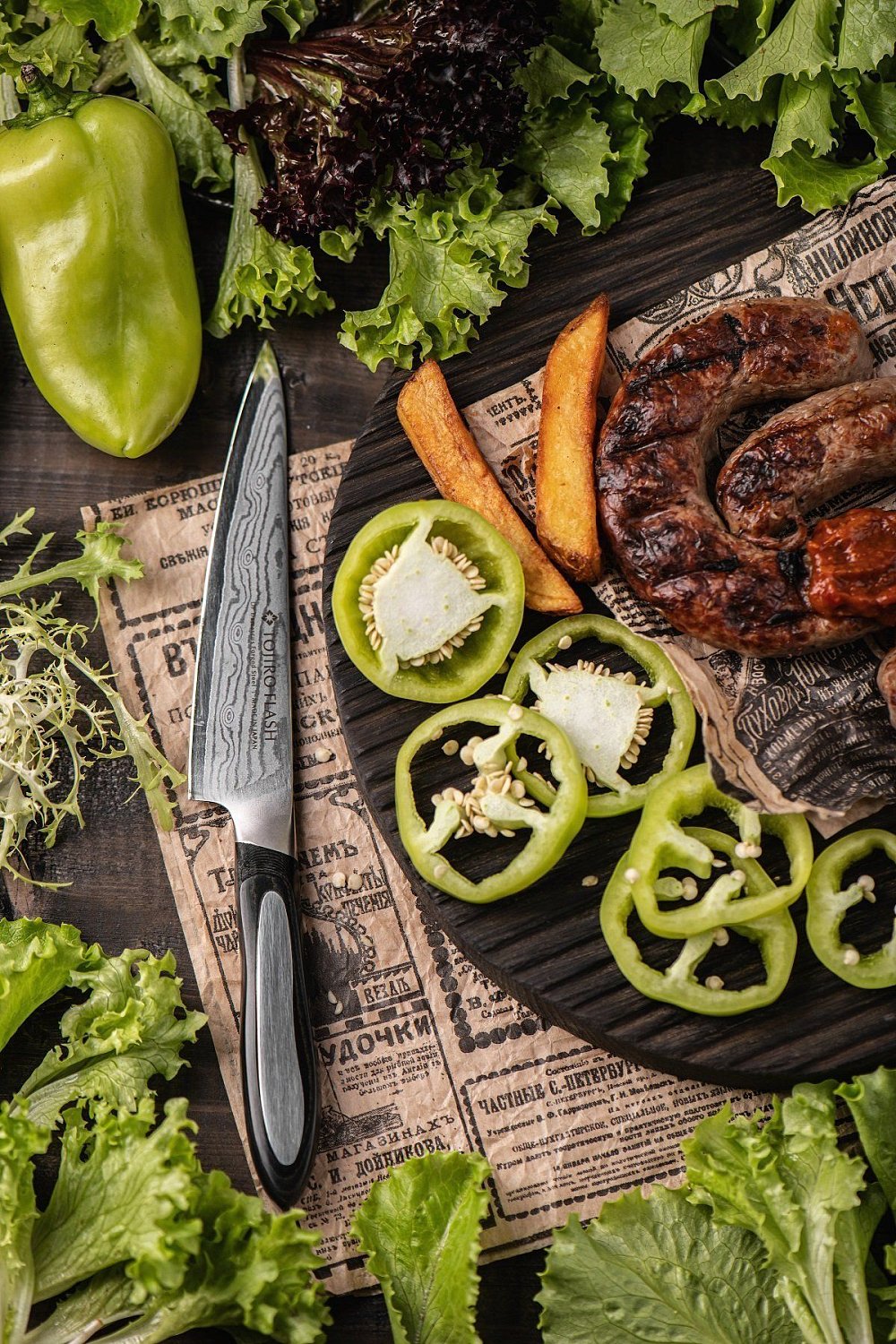 Кухонный Нож Универсальный TOJIRO FF-PA130