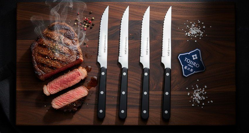 Фотография Набор Кухонных Ножей для стейков Hatamoto 1202-4
