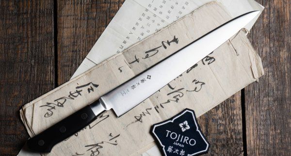 Фотография Кухонный Нож для нарезки слайсер TOJIRO F-806