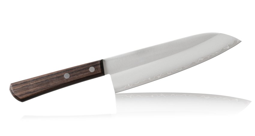 Фотография Кухонный Нож Японский Шеф Сантоку Kanetsugu 2003