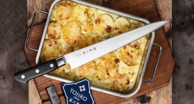 Фотография Кухонный Нож для нарезки слайсер TOJIRO F-806