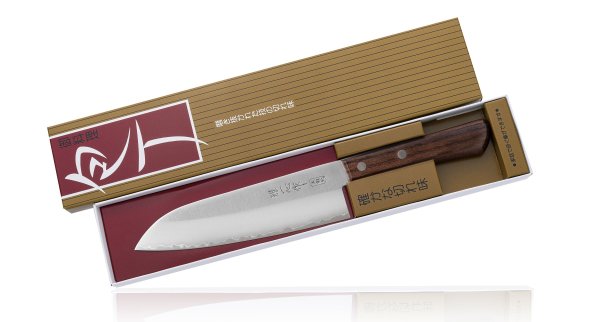 2003 Фотография Кухонный Нож Японский Шеф Сантоку Kanetsugu 2003